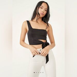 Mila Tie Crop Top